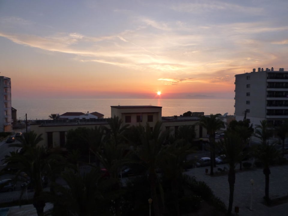 Sonnenuntergang Ibiscus Hotel Rhodos