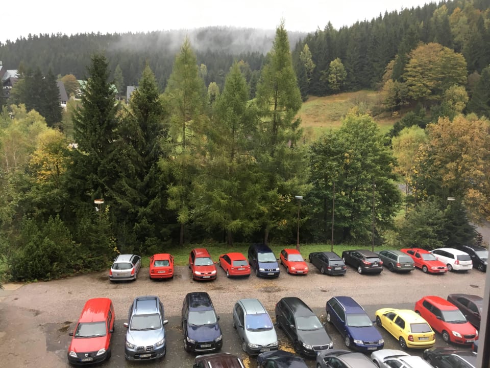 Ausblick vom Zimmer  Hotel Fit Fun