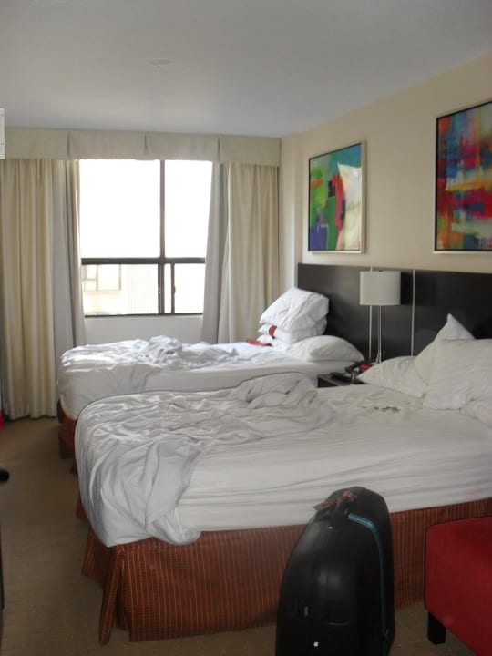 Zwar etwas klein, aber zum Schlafen reichts Holiday Inn Toronto Downtown Centre