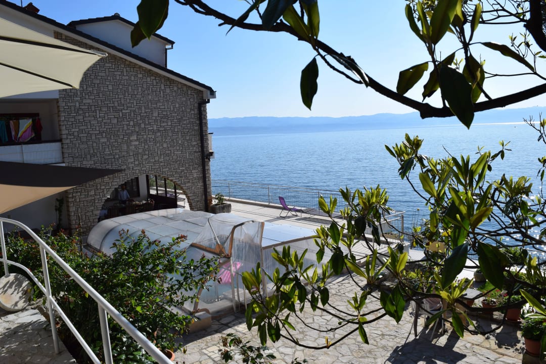 Abgedeckter Pool Villa Kleiner