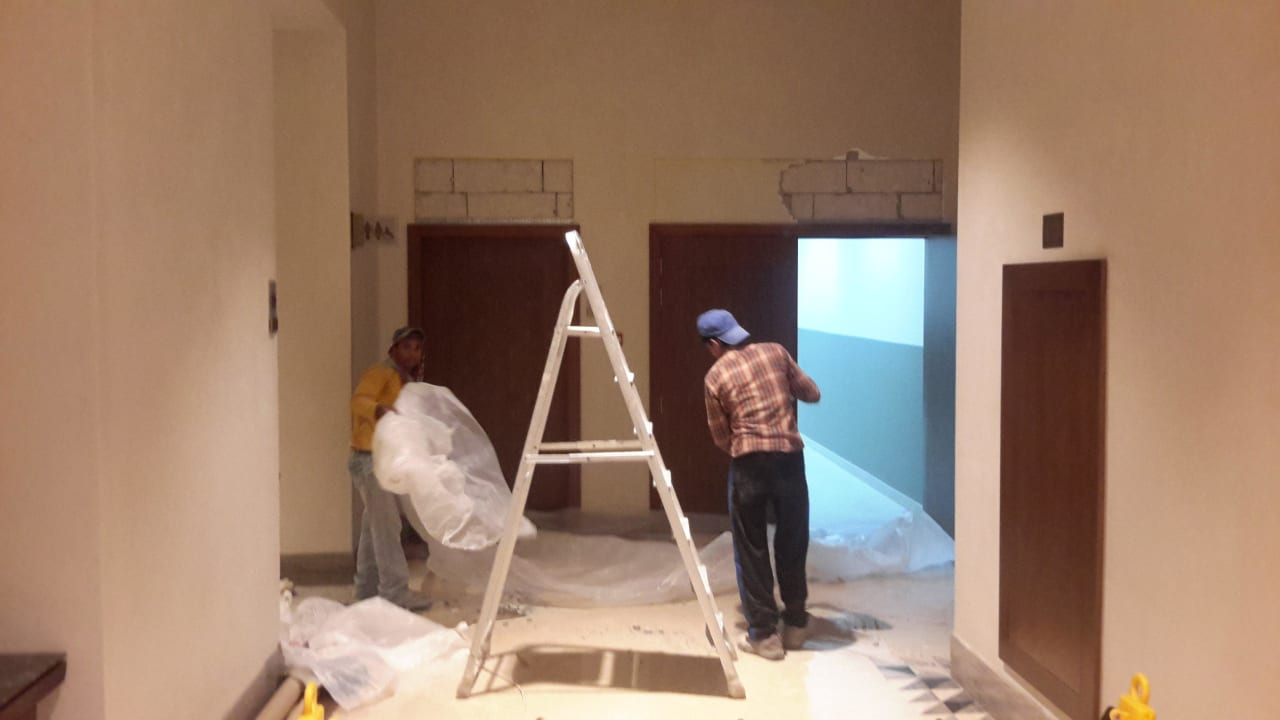 Bauarbeiten DoubleTree by Hilton Resort & Spa Marjan Island