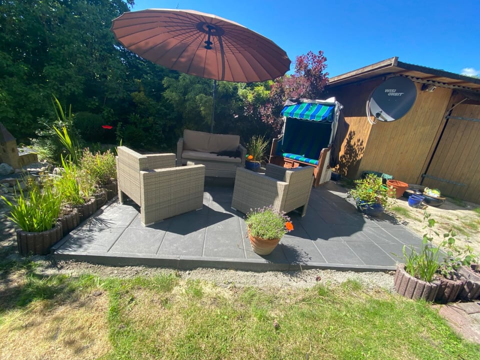 Gartenanlage Gästezimmer Schnurr