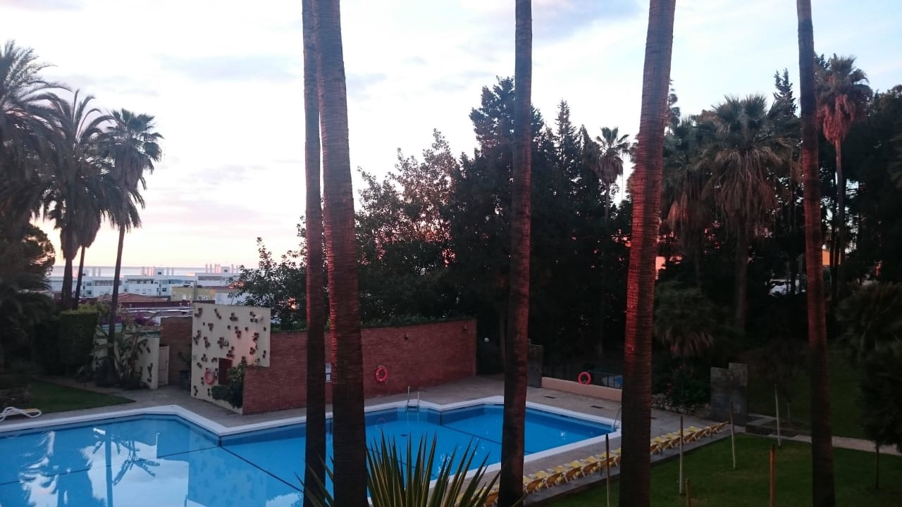 Ausblick auf den Pool BLUESEA Al Andalus