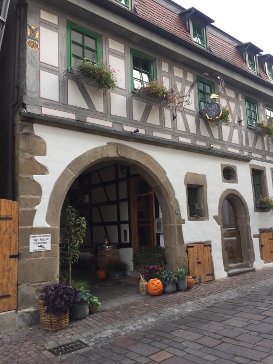 Eingang Hotel am Markt