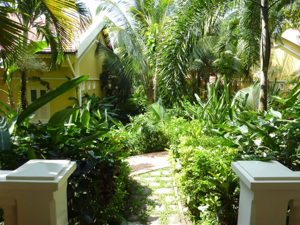 Blick vom Balkon Zimmer 105 La Veranda Resort Phu Quoc