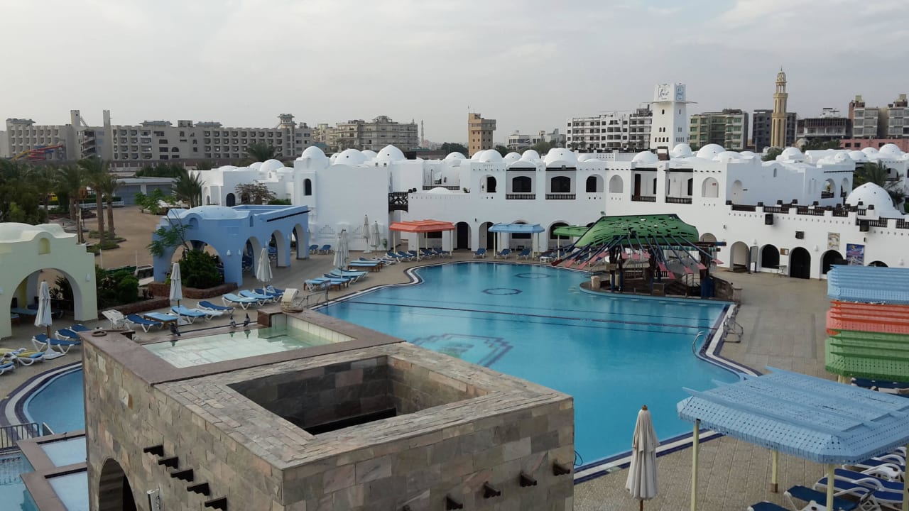 Blick vom Zimmer Arabella Azur Resort