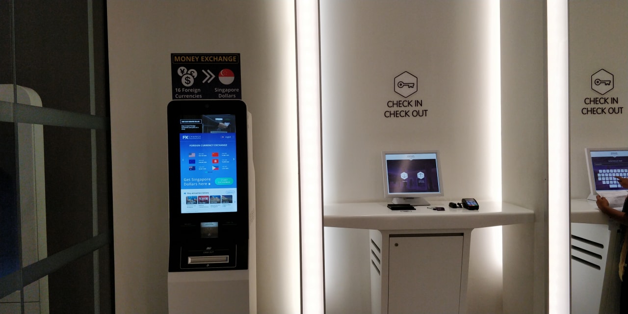 Lobby YOTEL Singapore