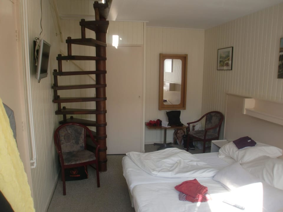 Schlafzimmer von Zimmer "KoolMees" Hotel Valkenhof