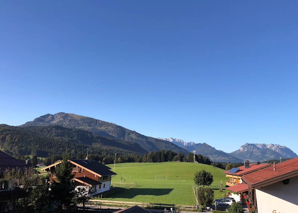 Ausblick Gästehaus Bergwinkl Ferienwohnungen