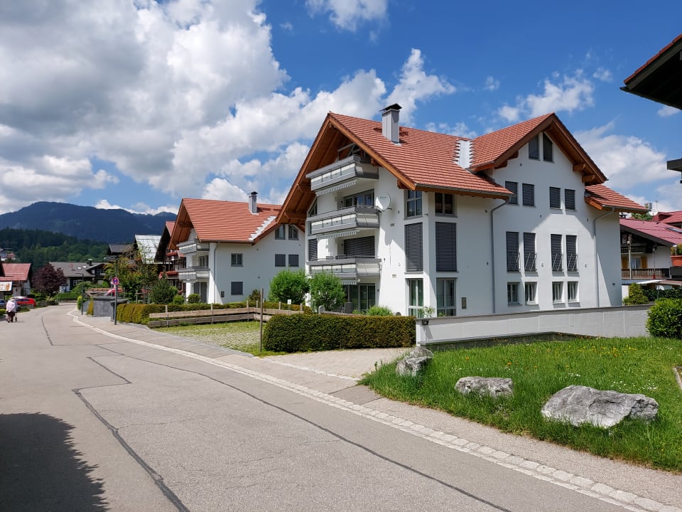 Außenansicht Oberstdorfer Residenz