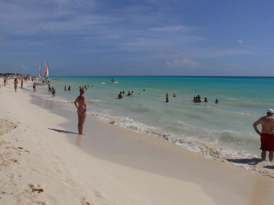 Strandblick Hotel Riu Tequila