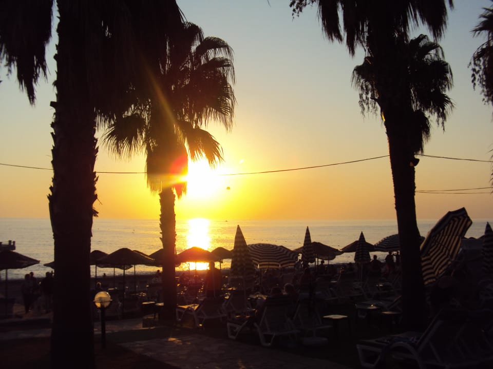 Abendstimmung Hotel Meryan