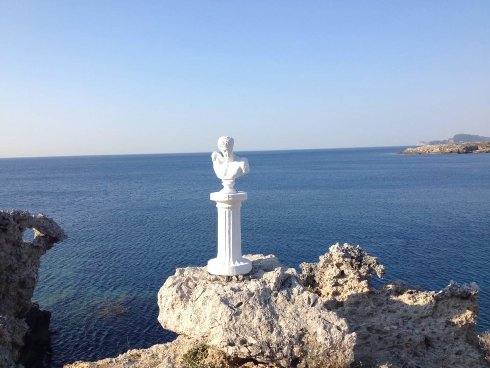 Blick aus dem Restaurant Hotel Kalithea Horizon Royal
