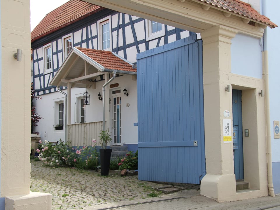 Außenansicht Gästehaus No. 31 im Rosengarten