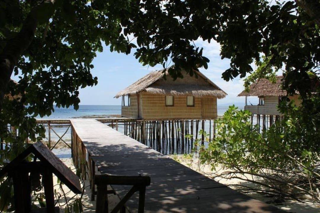 Überwasserbungalow Papua Paradise Eco Resort