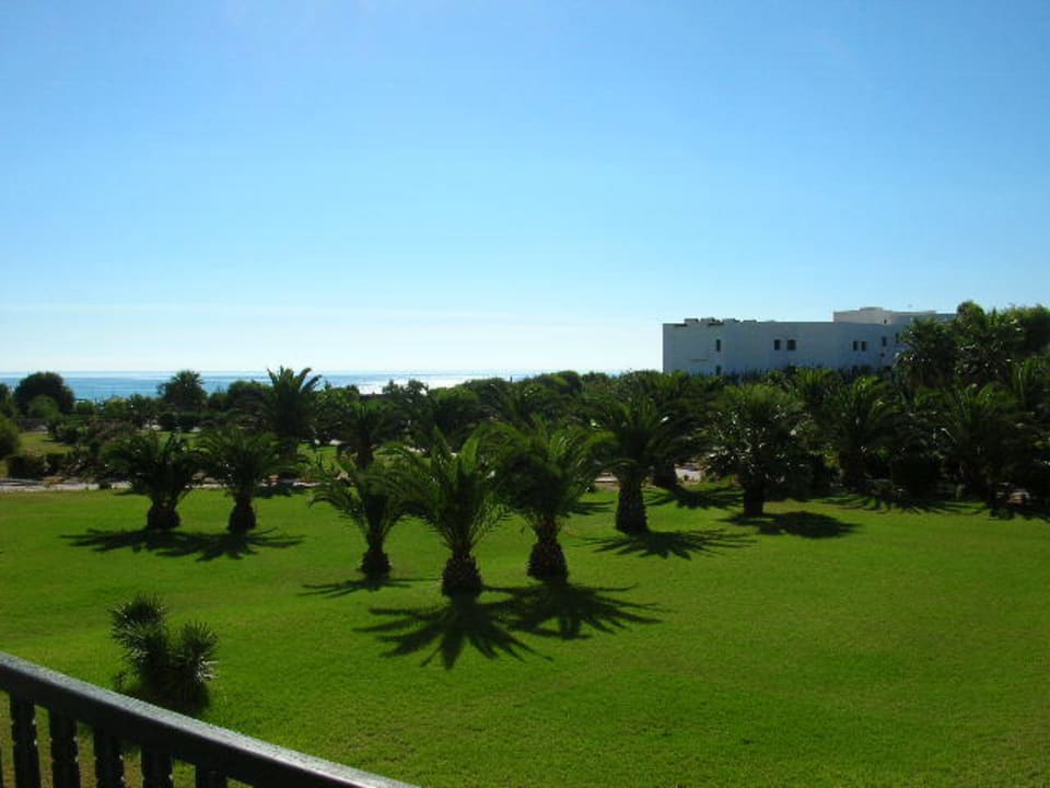 Blick vom Zimmer Hotel Fatimi Garden