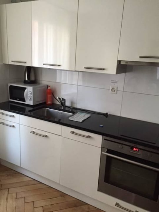 Küchenzeile Guesthouse Dienerstrasse