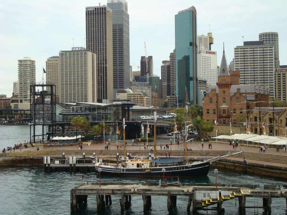 Blick vom Balkon Hotel Park Hyatt