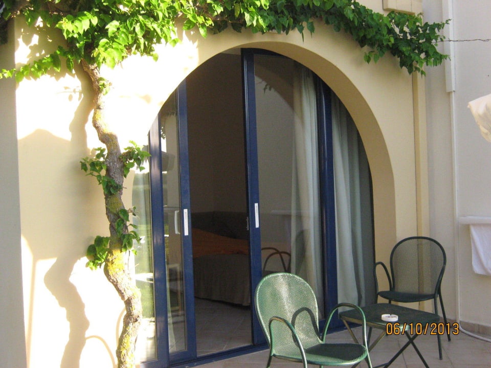 Der Raucherplatz Grecotel Casa Paradiso