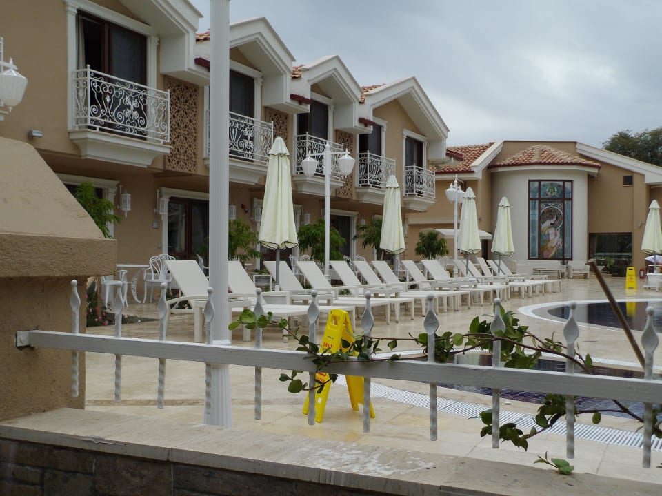 Ansicht auf den 5 Sterne-Bereich Dalyan Resort