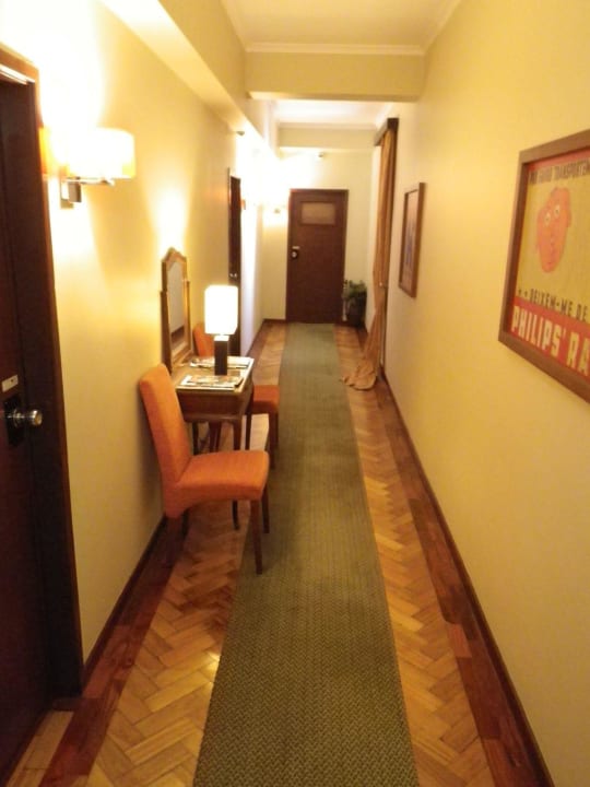 Flur zu den Zimmern Hotel Residencial Pao de Acucar