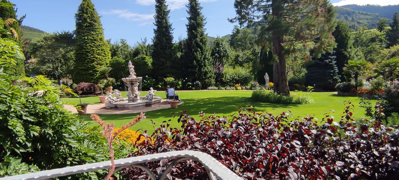 Gartenanlage Hotel Restaurant Rebstock Durbach