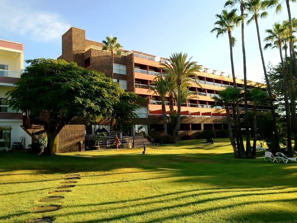 Rückseite Hotel Riu Palace Oasis