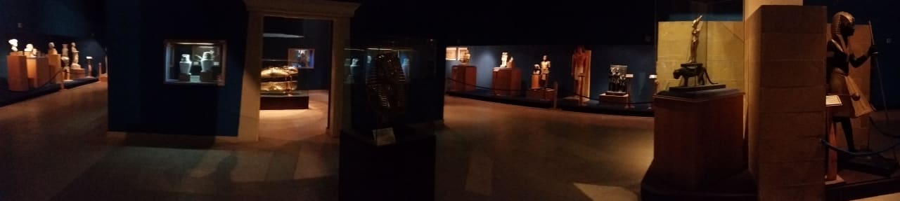 Panorama aus dem hoteleigenen Museum Pickalbatros Alf Leila Wa Leila Resort - Neverland Hurghada