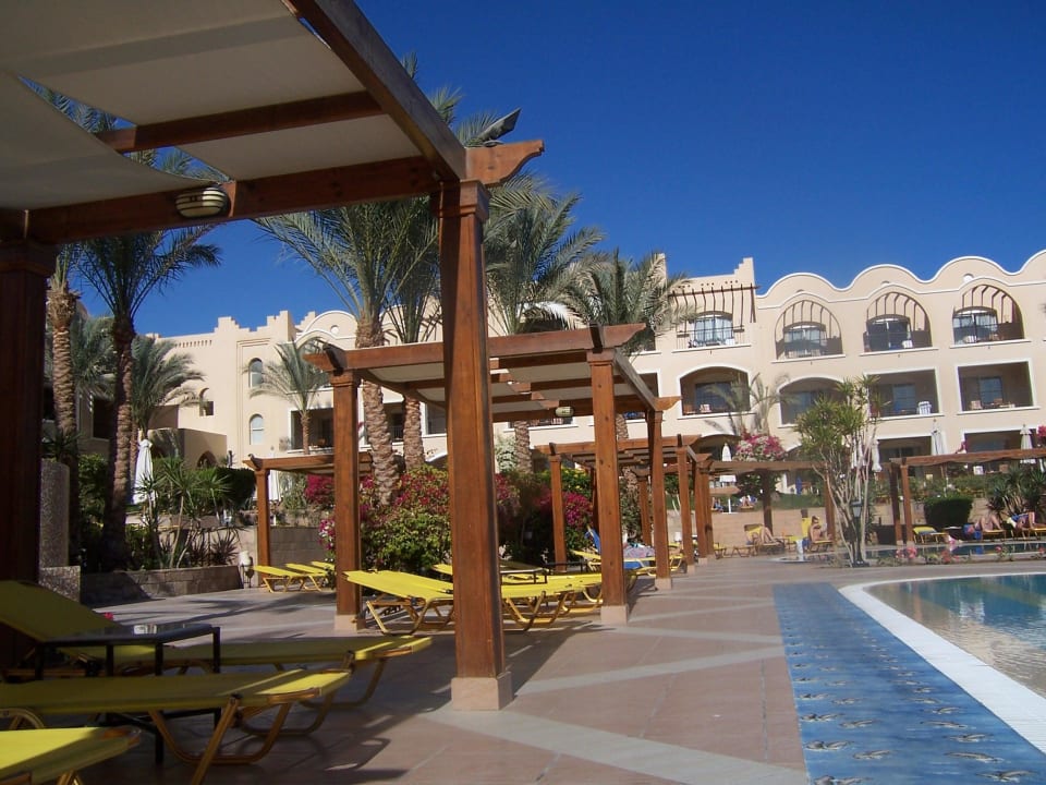Garten mit Pool Hotel JAZ Makadi Star & Spa