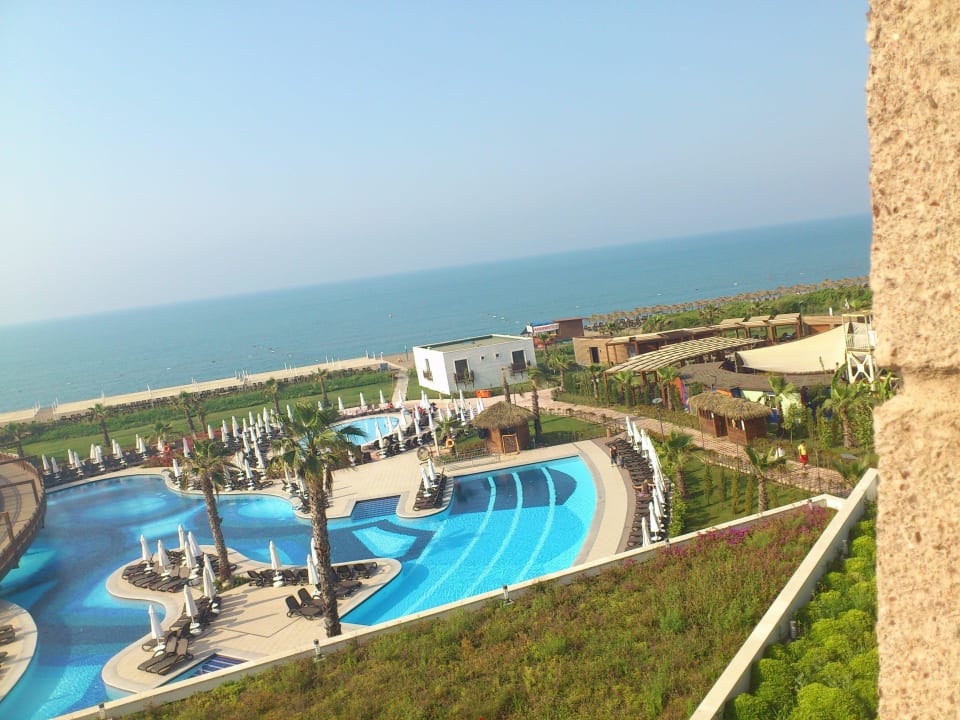 Ausblick aus unserem Zimmer Sherwood Dreams Resort