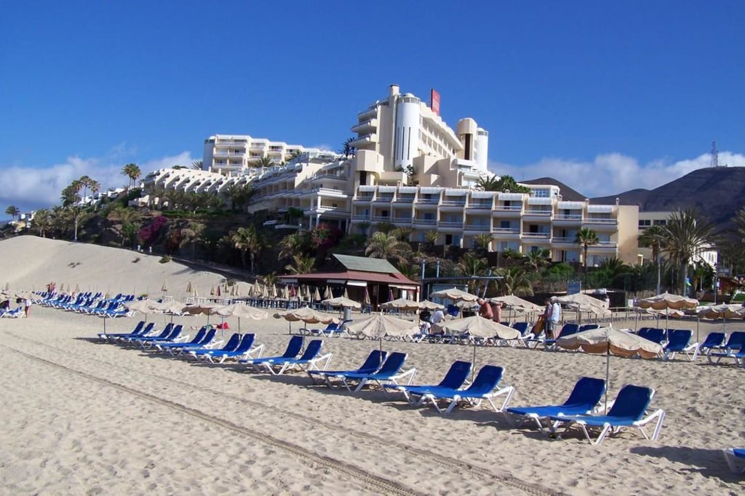 Vom Strand aus Hotel Riu Palace Jandia