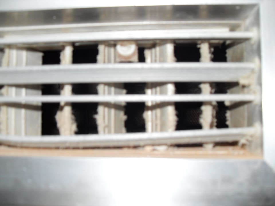 Lüftung Innenraumbad verdreckt und keine Funktion Calimera Sirens Beach