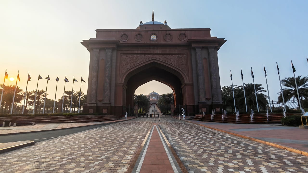 Außenansicht Emirates Palace Mandarin Oriental