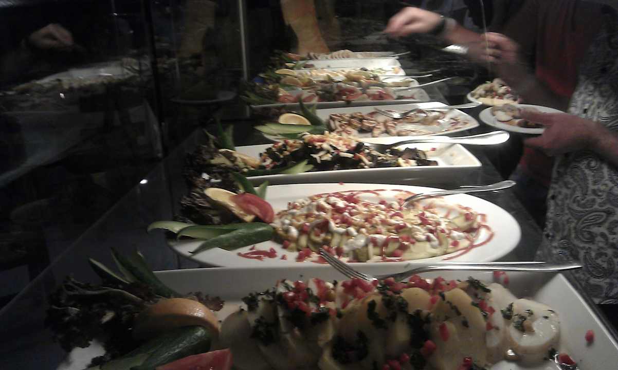 Große Auswahl und gutes Essen Ghazala Beach