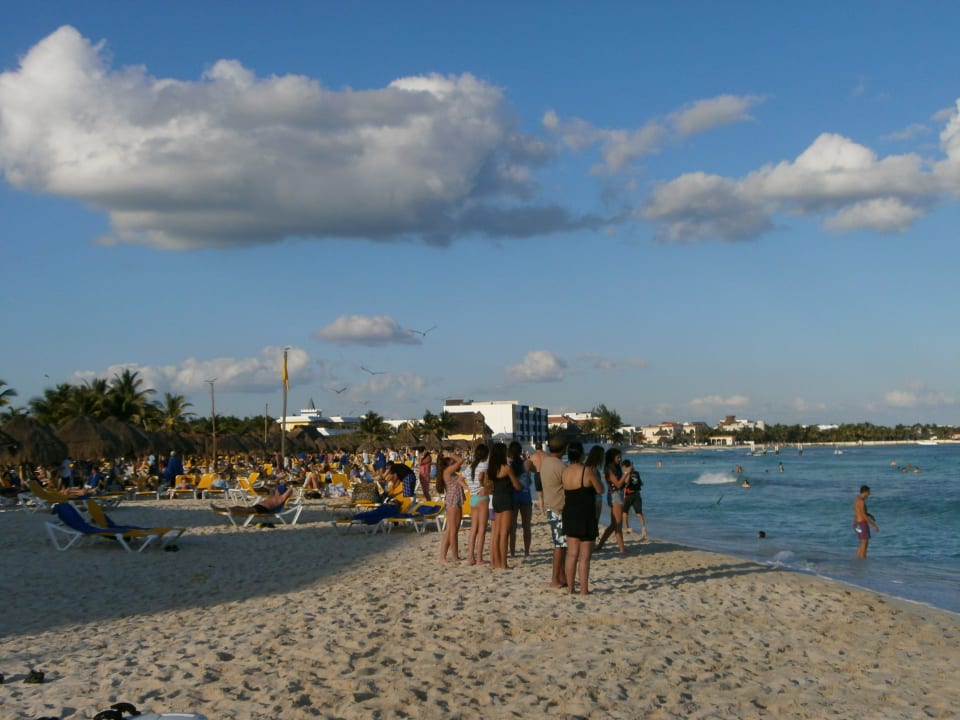 Früher Abend am Strand Iberostar Waves Paraiso Beach