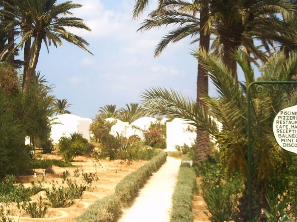 Bungalows im Strandbereich Hotel Sangho Club Zarzis