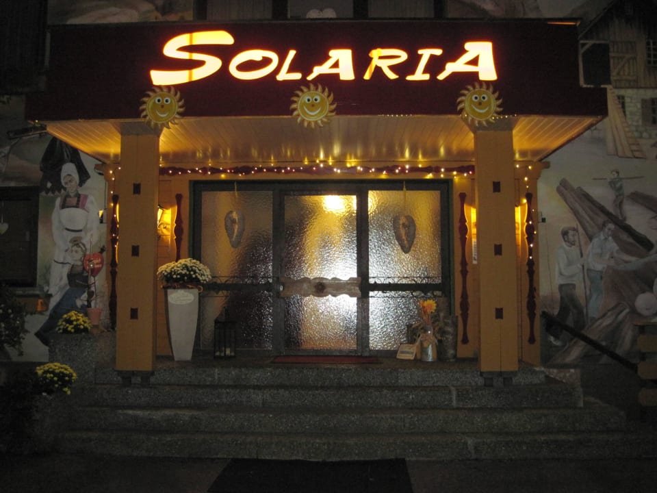 Eingangsbereich Solaria Pension & Ferienwohnung Solaria