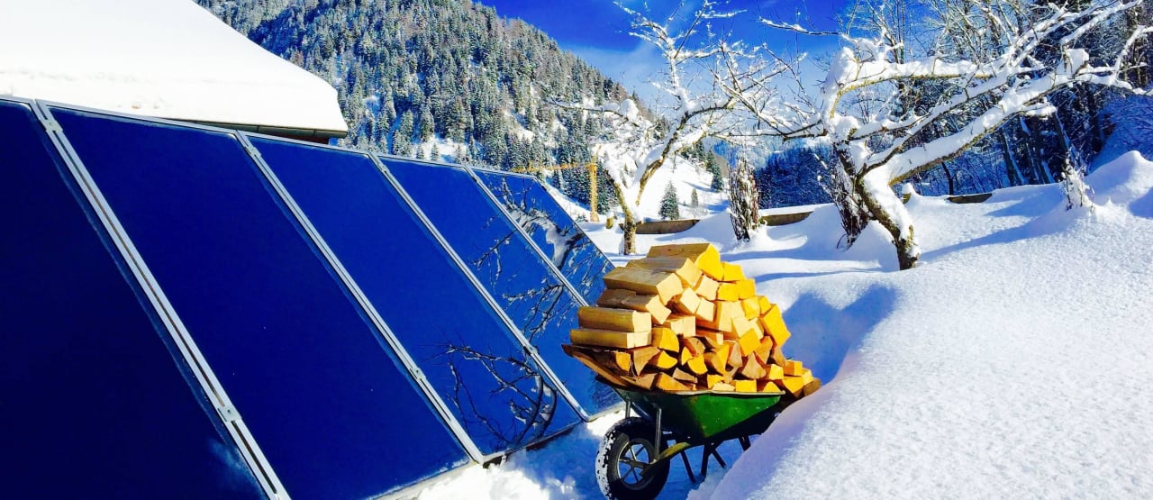 Alpenstern Winter Landhaus Alpenstern