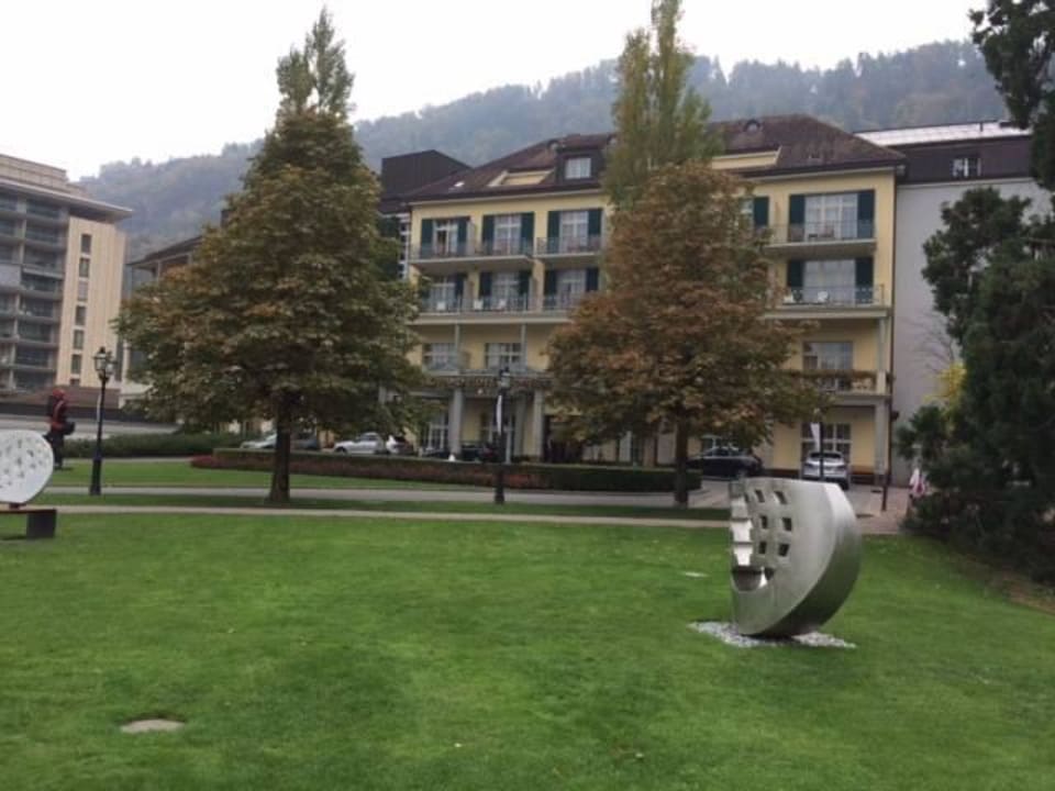 Hotelansicht vom Park Grand Resort Bad Ragaz