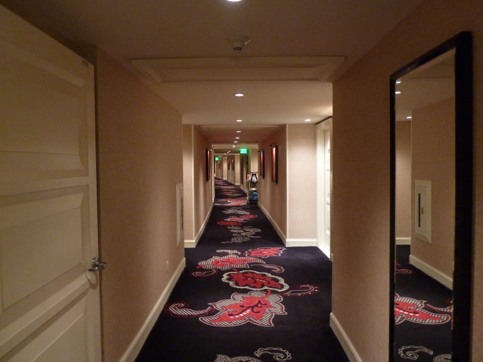 Flur in unserer Etage  Hotel Encore Las Vegas