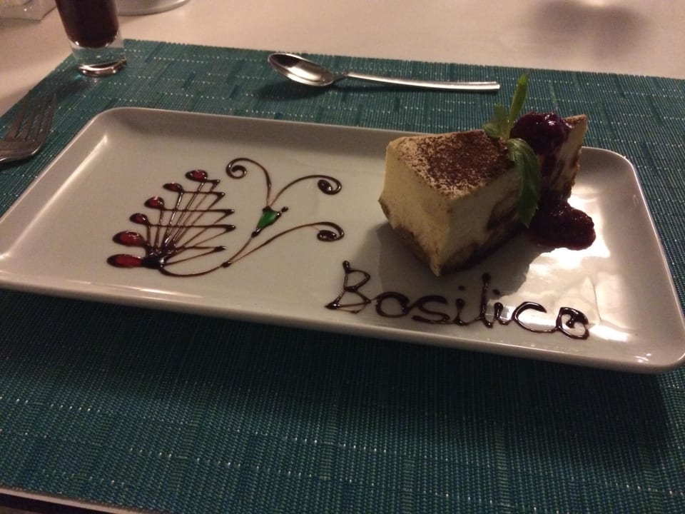 Menü im Basilico Adam & Eve - Adults only