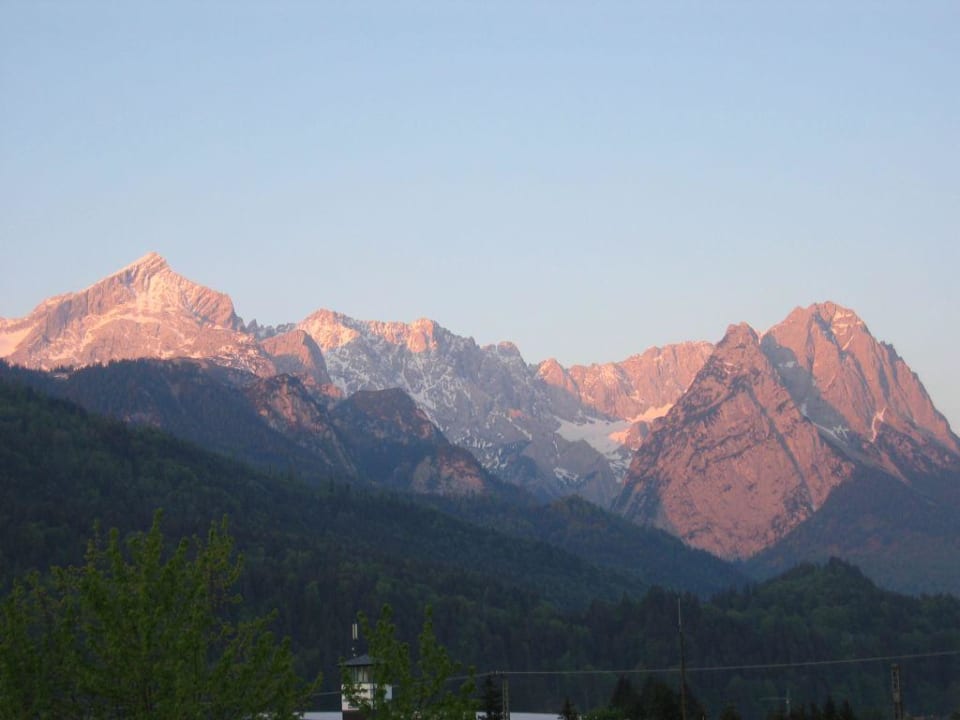 Zimmerausblick Hotel Vier Jahreszeiten