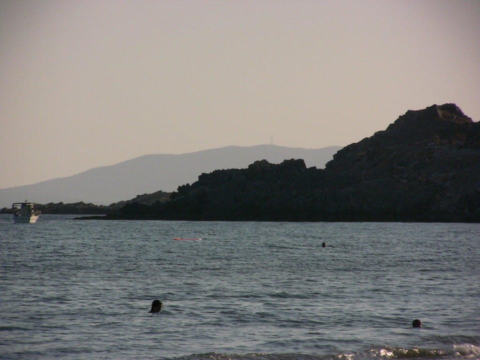 Blick vom Strand Richtung Prassonisi Lindos Princess Beach Resort & Spa