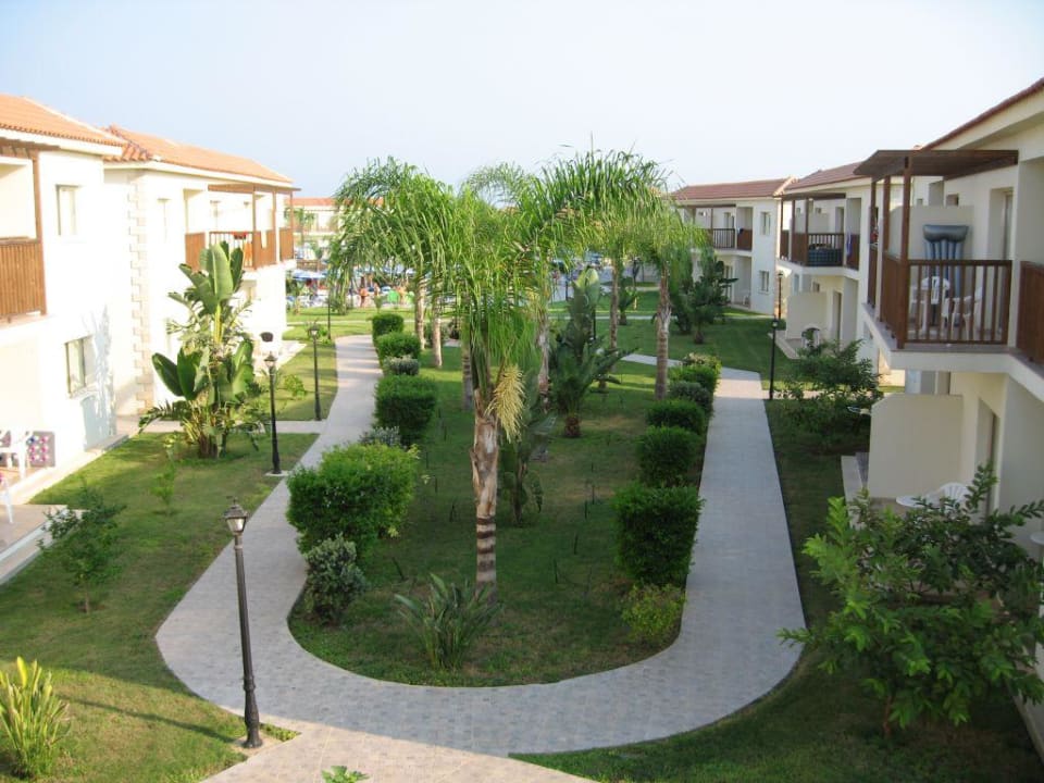 Blick vom Balkon Hotel Tsokkos Paradise Village