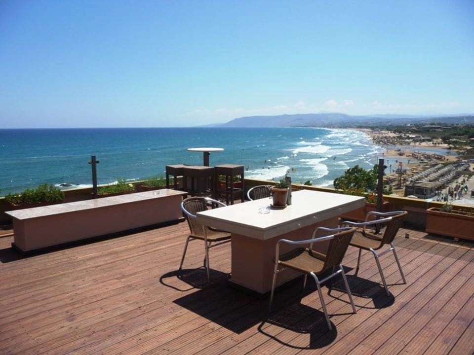 Dachterrasse Schwesterhotel Corissia Princess Corissia Beach Hotel