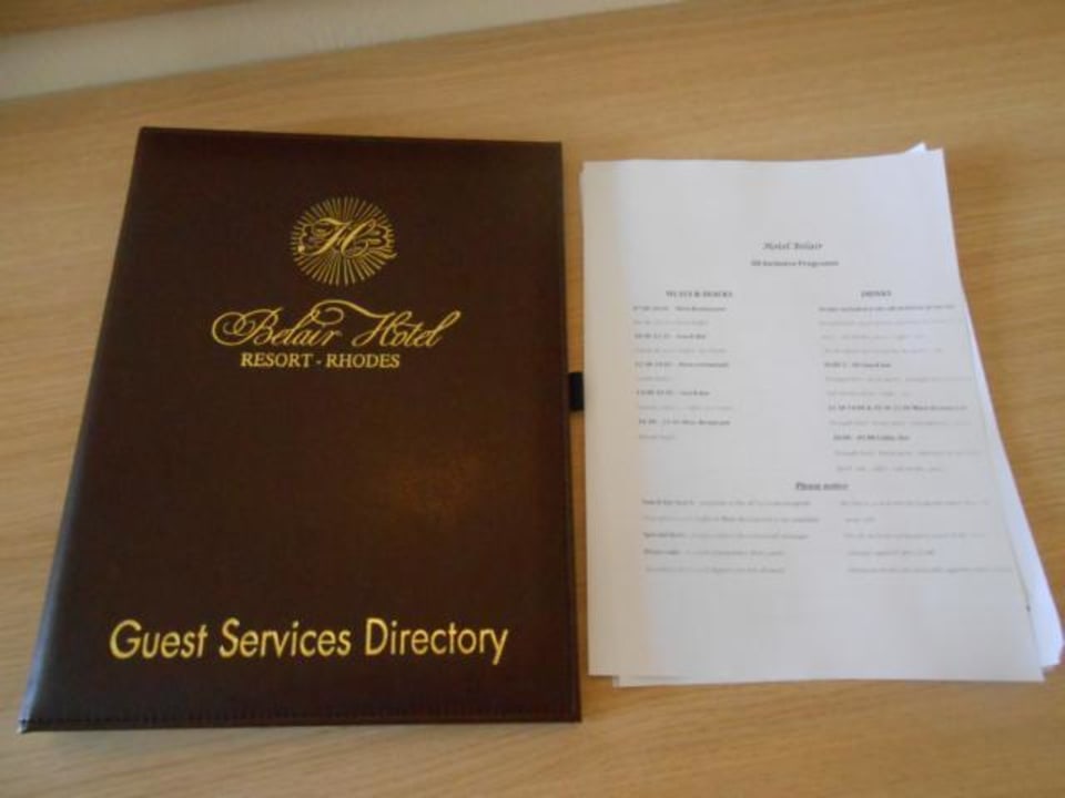 Zimmer Belair Beach Hotel