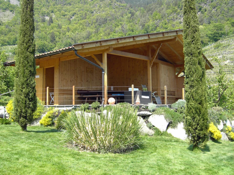 Blockhaus im Garten Oberangerhof
