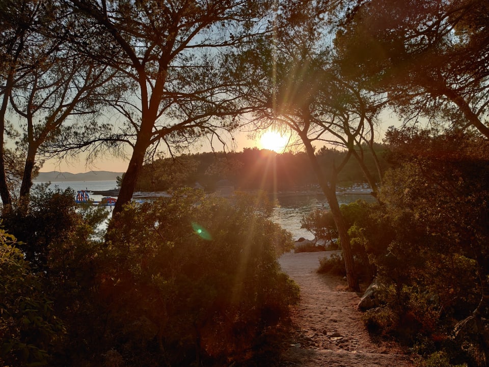 Ausblick Pine Beach Pakostane