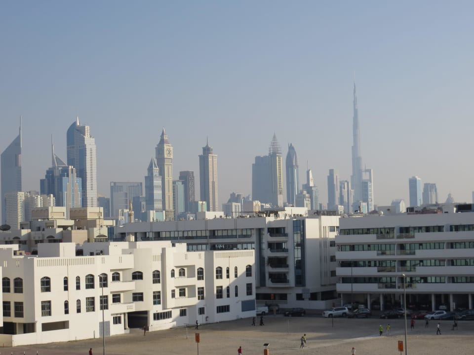 Ausblick aus Zimmer 218 Crowne Plaza Jumeirah Dubai