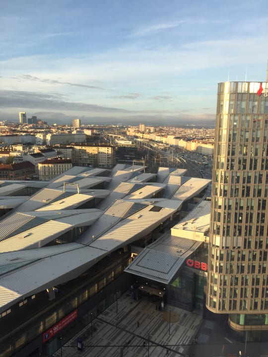 Ausblick Novotel Wien Hauptbahnhof